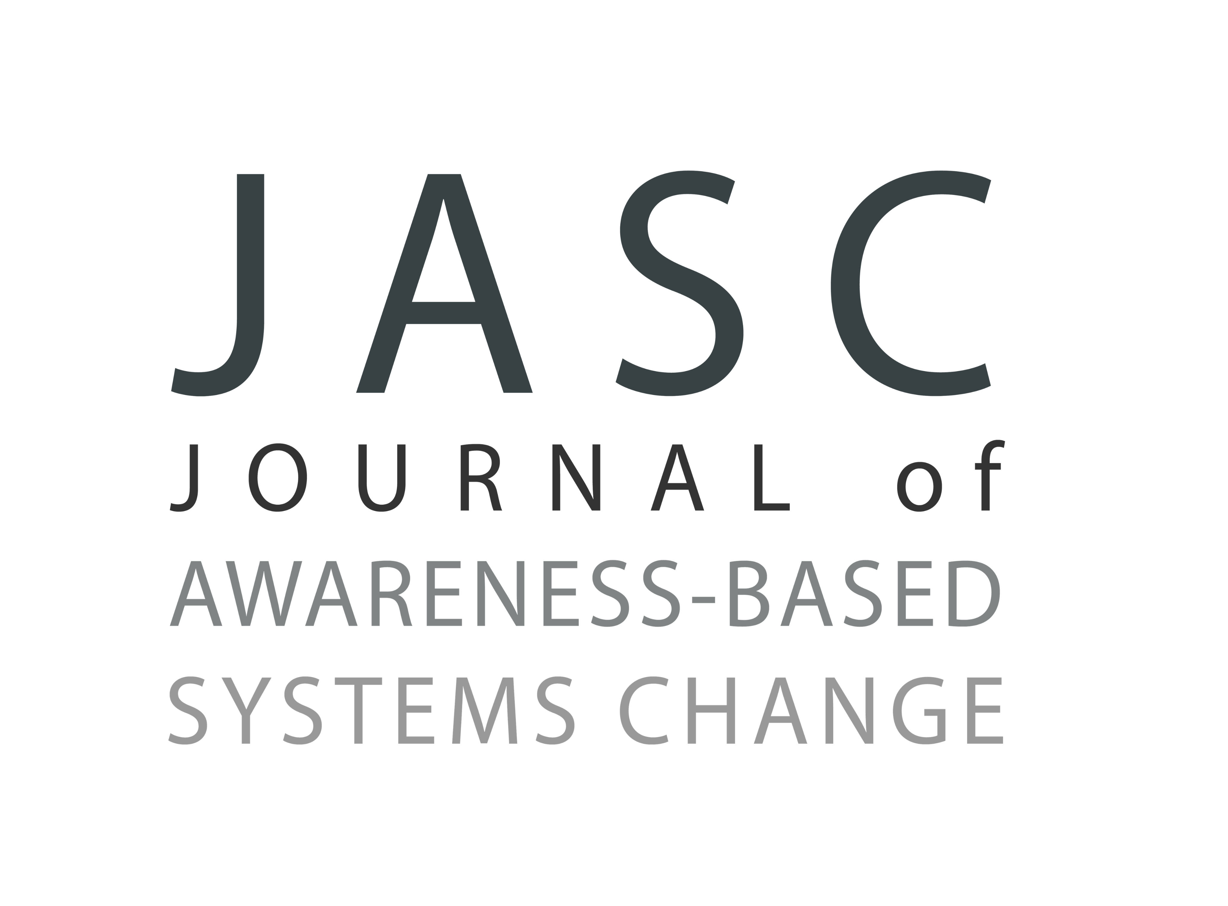 Journal of Awareness-Based Systems Change logo